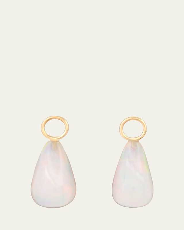 Ethiopian Opal Briolettes Earring Charms